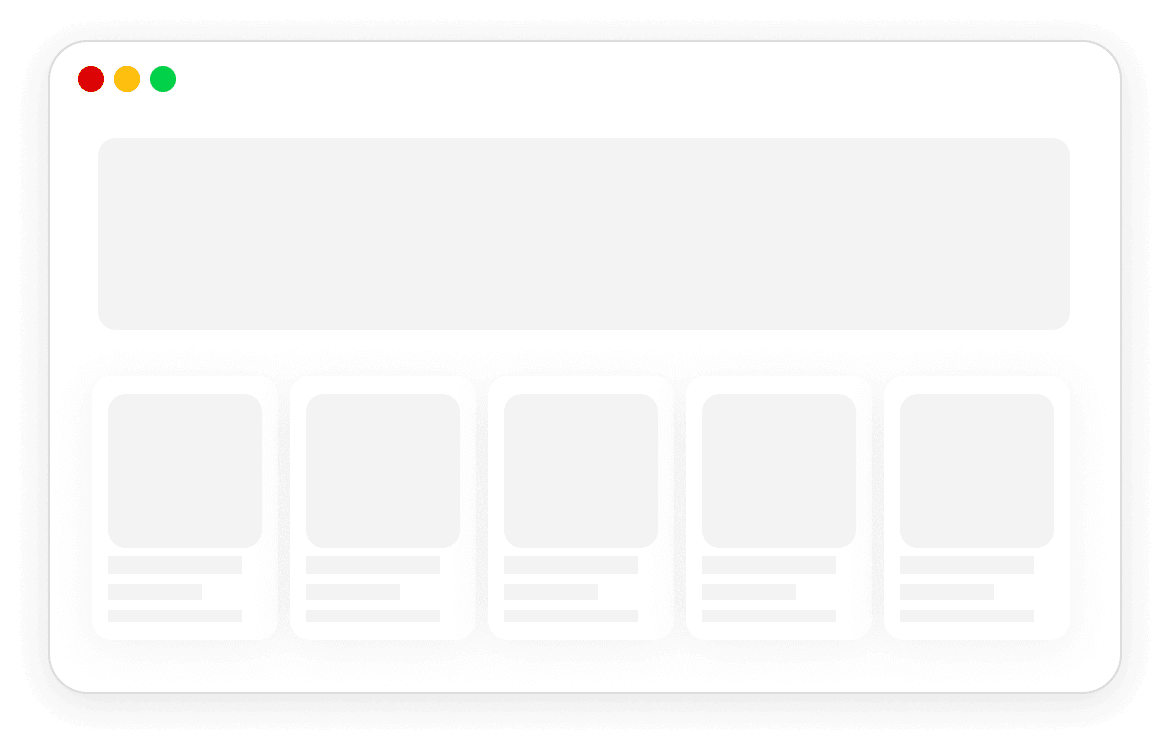 Browser screen